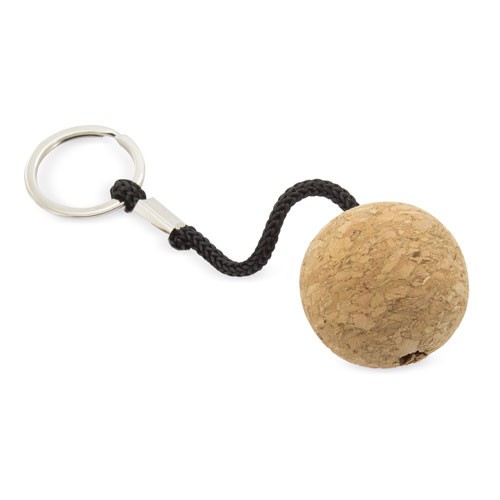 Porta-chaves cortiça com bola tridimensional "Laupin"