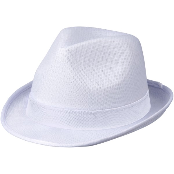 Sombrero "Trilby" - Blanco