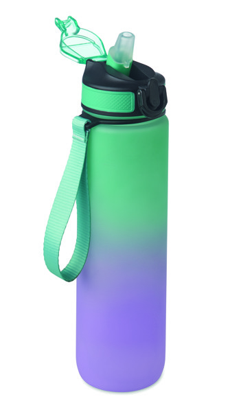 Športna steklenica Activate RPET, prostornina 1L - Turkizna