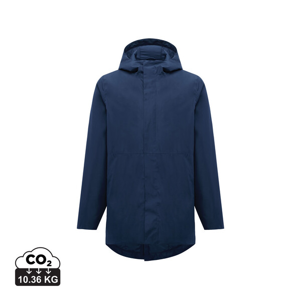 Parka en polyester recyclé IQONIQ Thelon - Bleu Marine / XXL