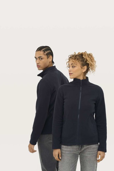 Sol's Norman Men - απλό μπουφάν Fleece - Black / XL