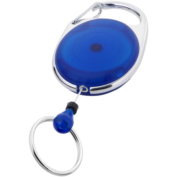 Porte-clés à boucle extensible Gerlos - Bleu