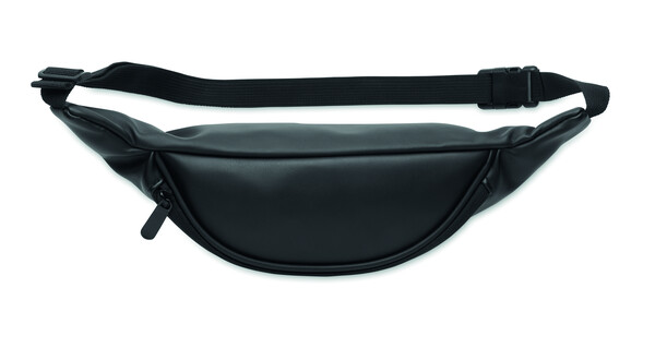 Bolsa de cintura em PU macio Bai - Preto