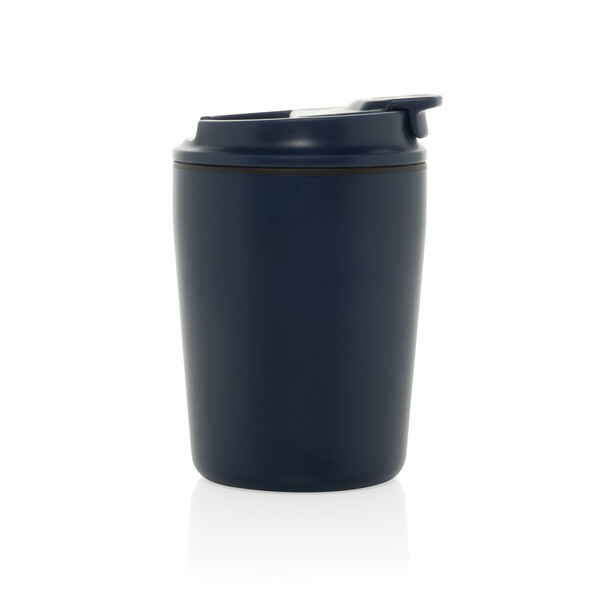Tasse à café 220ml dans une boite cylindrique Pico Barista - Bleu Marine