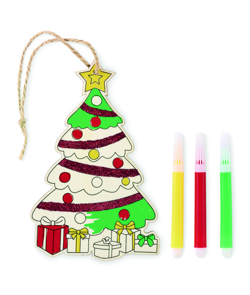 Décoration sapin de Noël Colortree