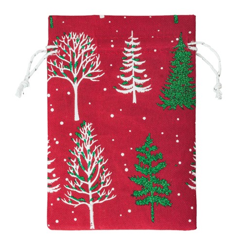 CHRISTMAS GIFT BAG 10x14,5CM “SNOWY”