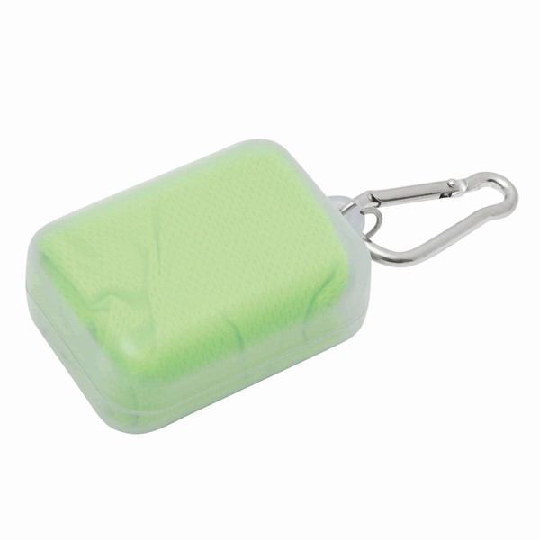 Microfaser-Kühlhandtuch Cool Down - Hellgrün