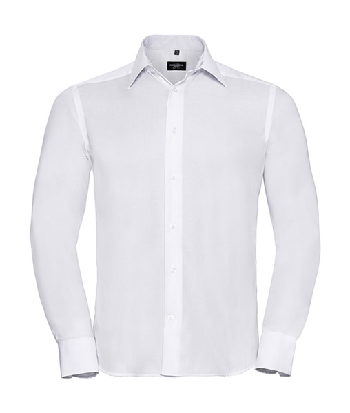 Tailored Ultimate Non-Iron ShirtLS - White / S