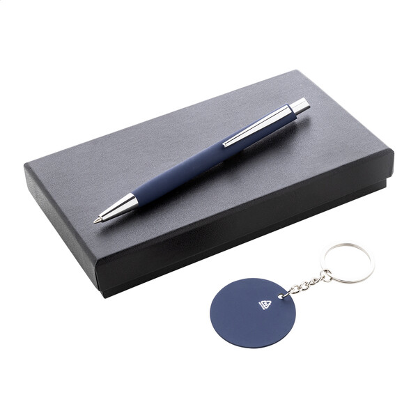 Set sylo et porte-clés Miroset - Bleu Foncé