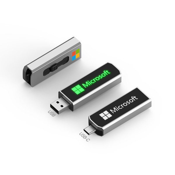 USB Flash disk OTG22 - WHITE_1GB
