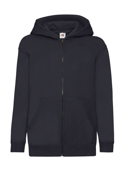 Kids Classic Hooded Sweat Jacket - Deep Navy / 140 (9-11)