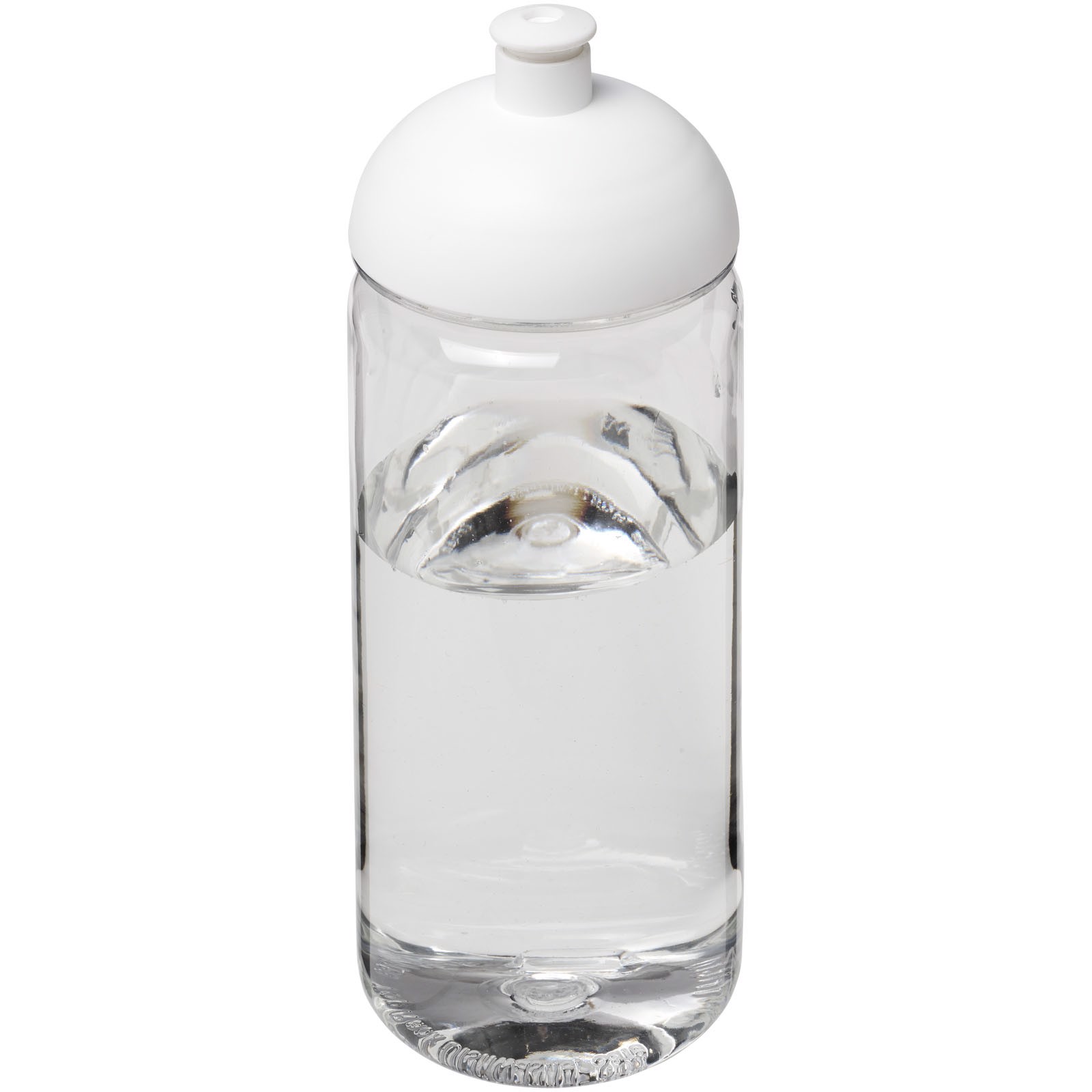 Sportovní láhev s kupolovitým víčkem Octave Tritan™ 600 ml - Průhledná / Bílá