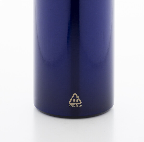 Bouteille en acier inoxydable recyclée Ressuto - Bleu