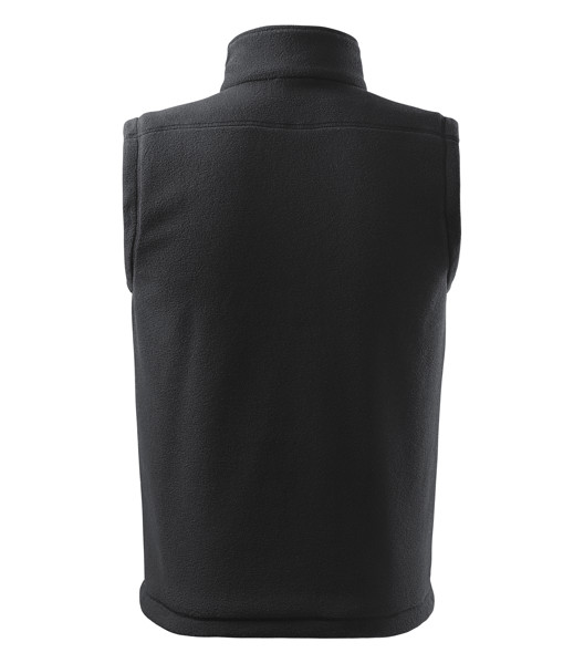 Fleece Vesta Unisex Rimeck® Next - Ebony Gray / M