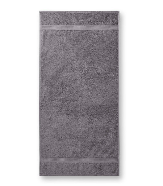 Ručník Unisex Malfini® Towel 450 - Starostříbrná / 50 x 100 cm