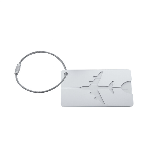 Étiquette à bagage Orlando - Argenté