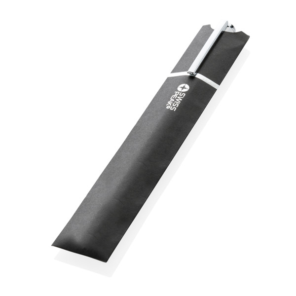 Pen Swiss Peak Cedar, recikliran aluminij, 1200 m - Silver
