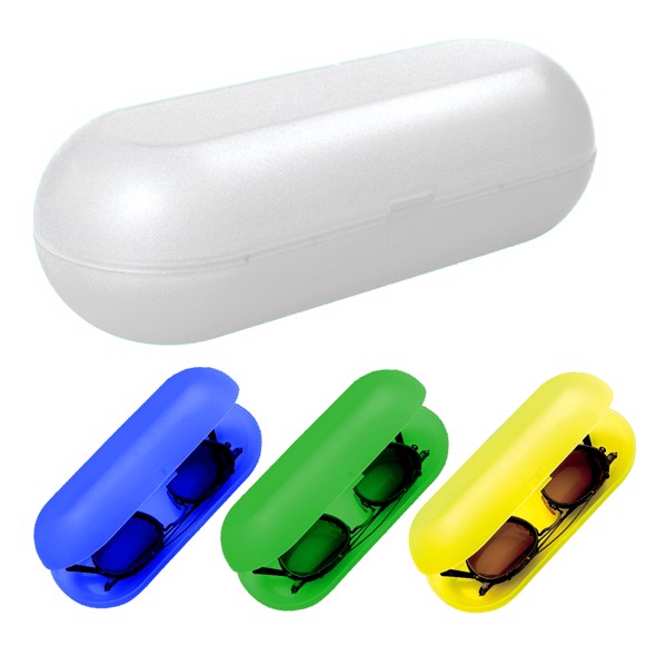 Glasses Case "B-Box" - Transparent-Milky