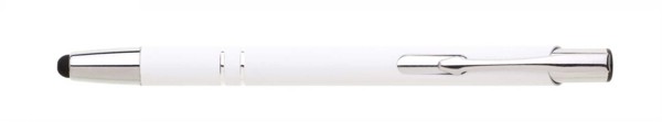 Siona ballpoint pen, aluminium, touch function - White