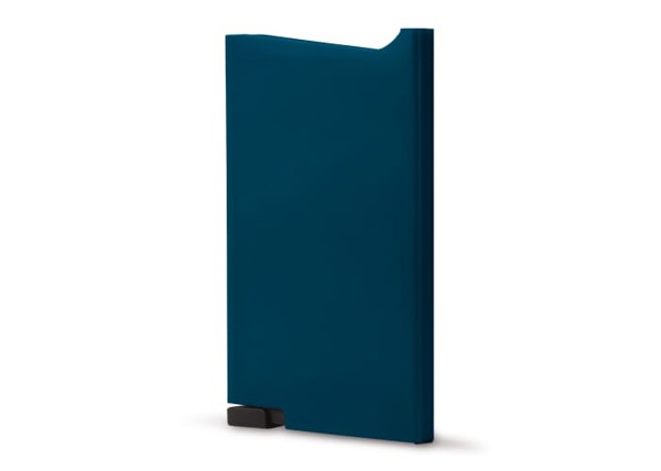 Portes-cartes bancaire RFID 5 compartiments - Bleu foncé