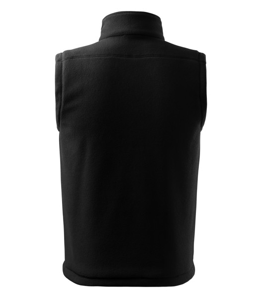 Fleece Vesta Unisex Rimeck® Next - Černá / XL
