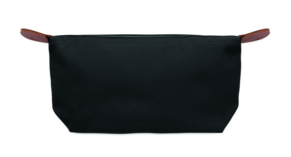 Cosmetic bag in 600D RPET Vanity - Black