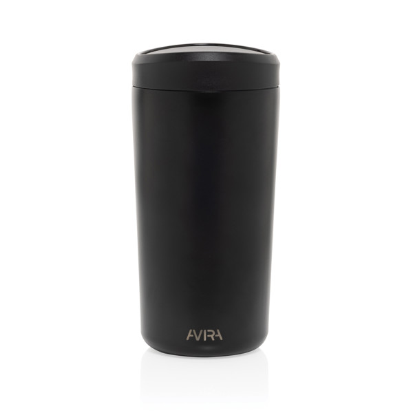 Avira Alix RCS Pohár klik z rec. Nehrdz. ocele  400 ml - Čierna