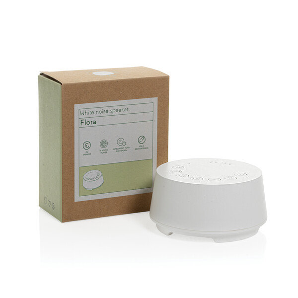 Flora RCS recycled plastic white noise speaker