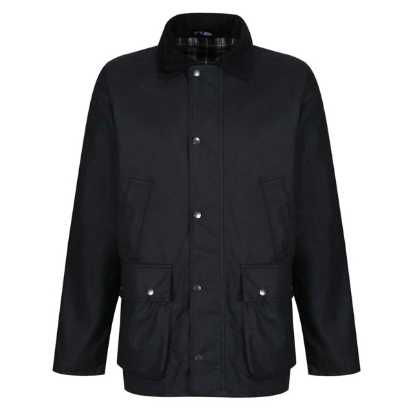 Banbury Wax Jacket - Black / S