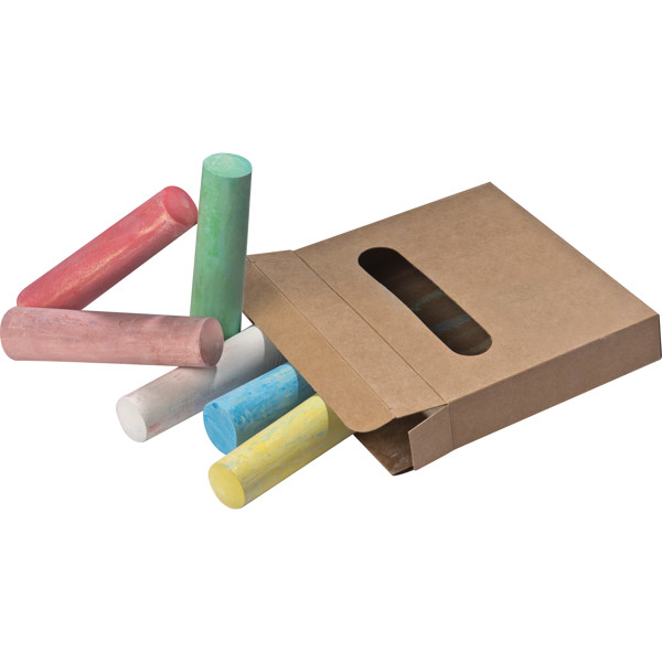 Chalks in box APOLONIA - Brown