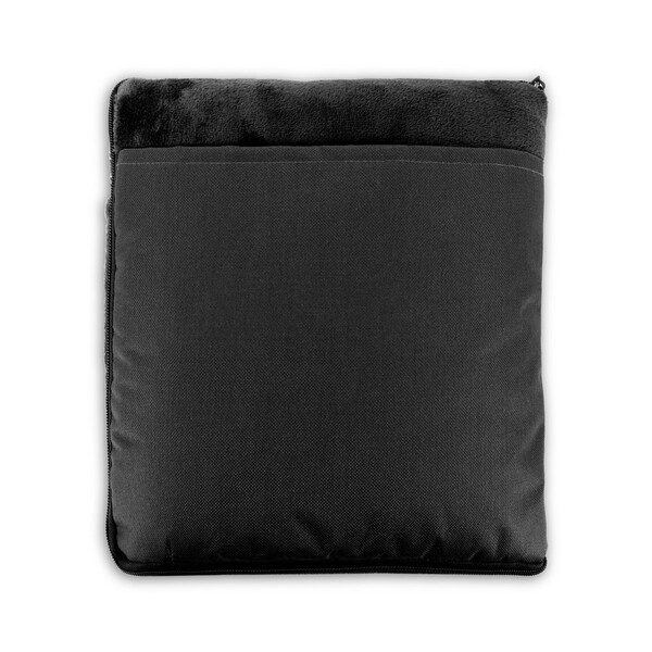 SNUGGY. 3-in-1 fleece set (220 g/m²) ideal for travel - Black