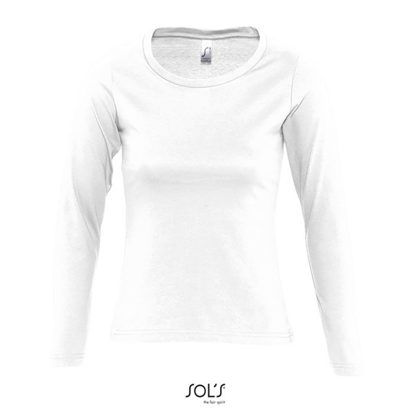 MAJESTIC LG SLEEVE T-SHIRT - White / L