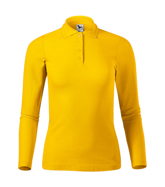 Polokošile Dámská Malfini® Pique Polo Ls - Žlutá / XS