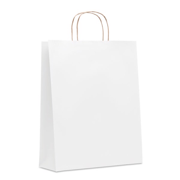 Large Gift paper bag 90 gr/m² Paper Tone L - White