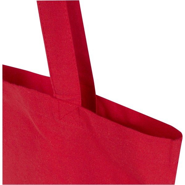 Tote bag in cotone riciclato certificato GRS da 180 g/m² Peru Blend - 7L - Rosso