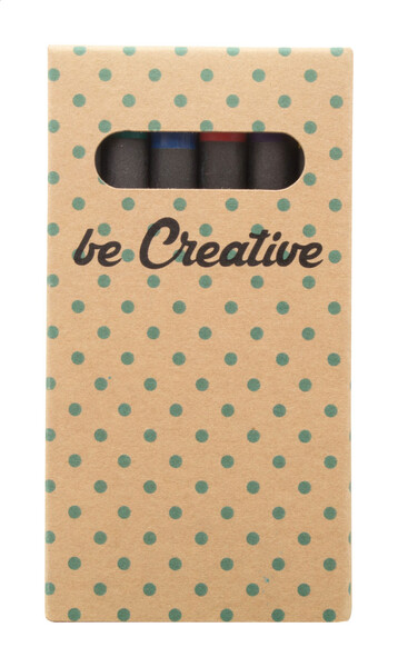 Set de 6 crayons de couleurs personnalisés Craxon 6 Eco