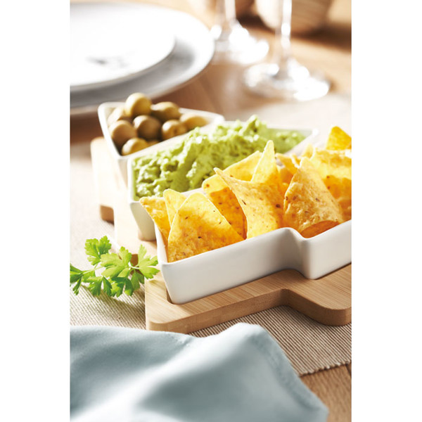 Christmas tree serving tray Viram