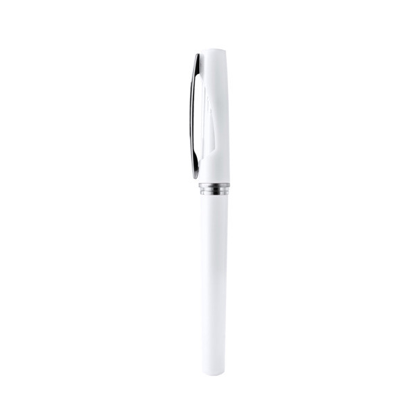 Roller Pen Barot White - BLANC