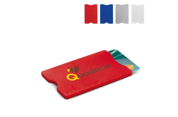 Cardholder anti-skim hard case - White