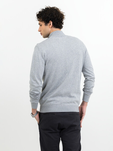Harvest Ashland Halfzip Greymelange M