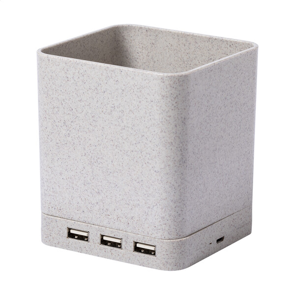 Pot à crayons hub Ampdesk