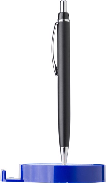 ABS pen holder with ballpen - Black