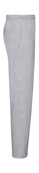 Classic Open Hem Jog Pants - Heather Grey / L
