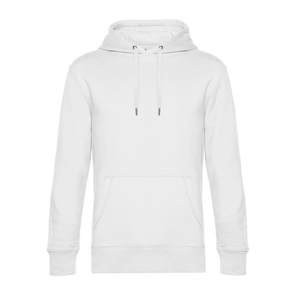 Sweatshirt B&C King Hooded 280G - 80% Algodão (Investindo Em Better Cotton)/ 20% Poliéster Reciclado - Branco / L