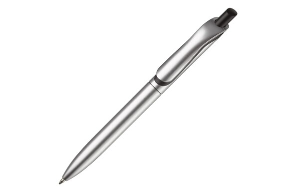 Stylo Click-Shadow metalisé - Argent