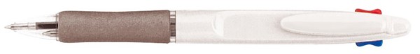 Barna Plastic Ballpoint Pen 2 in 1 - White