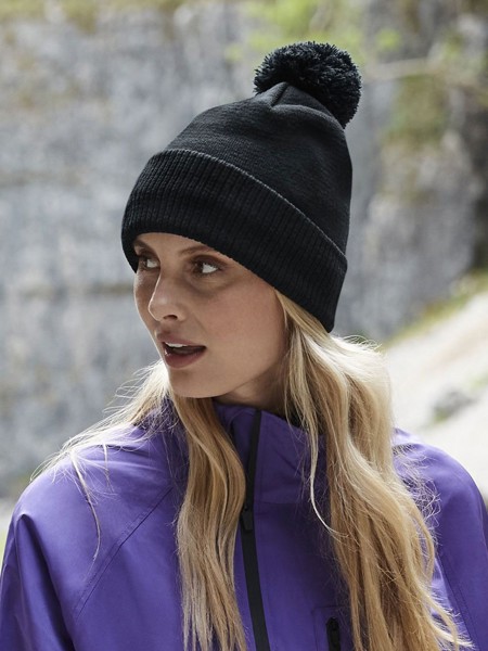 Water Repellent Thermal Snowstar® Beanie - Steel Blue