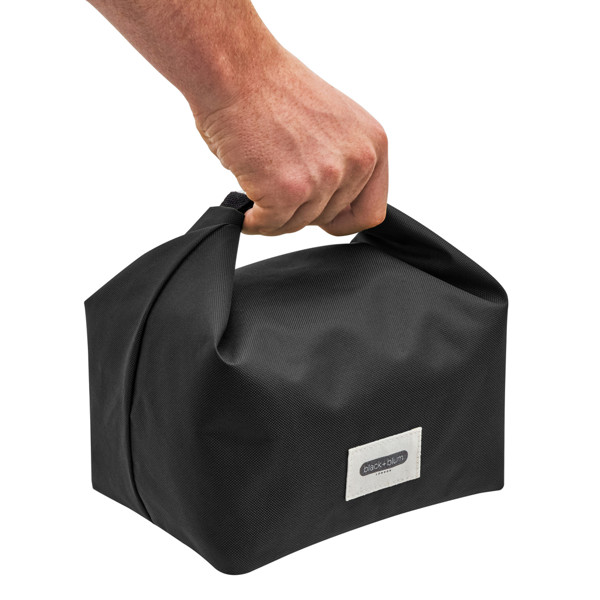 Izolovaná/chladiaca taška na obed 6,7l Black+Blum - Čierna