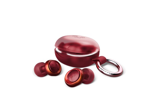 Fresh 'n Rebel Pearls Radiant Festival Earplugs – Certified Hearing Protection - Red