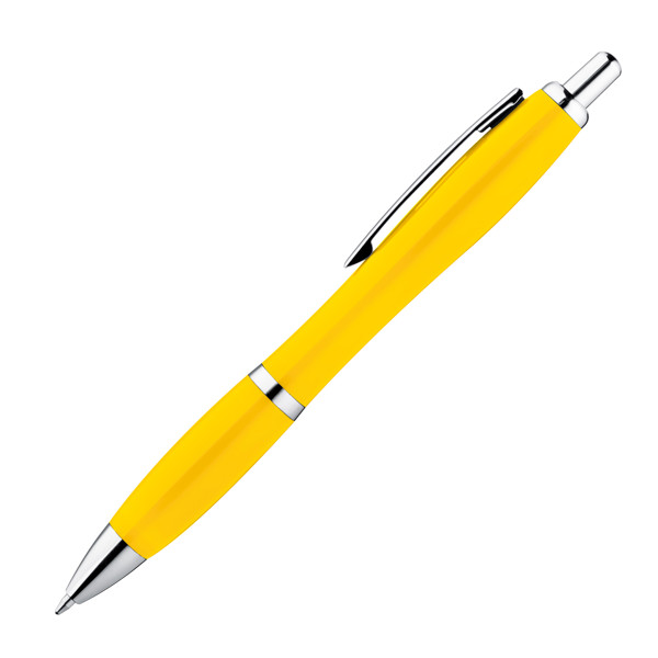 ERIN Pix multicolor cu clip metalic - Yellow